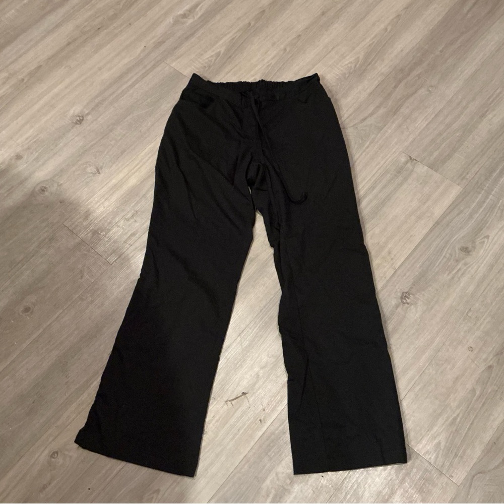 Greys Anatomy Black Scrubs Bottoms  Style 4232